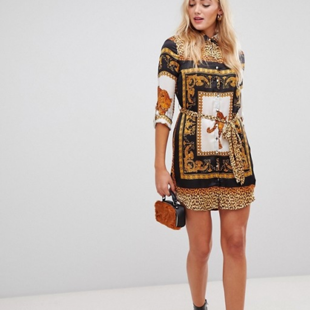 Printed dress